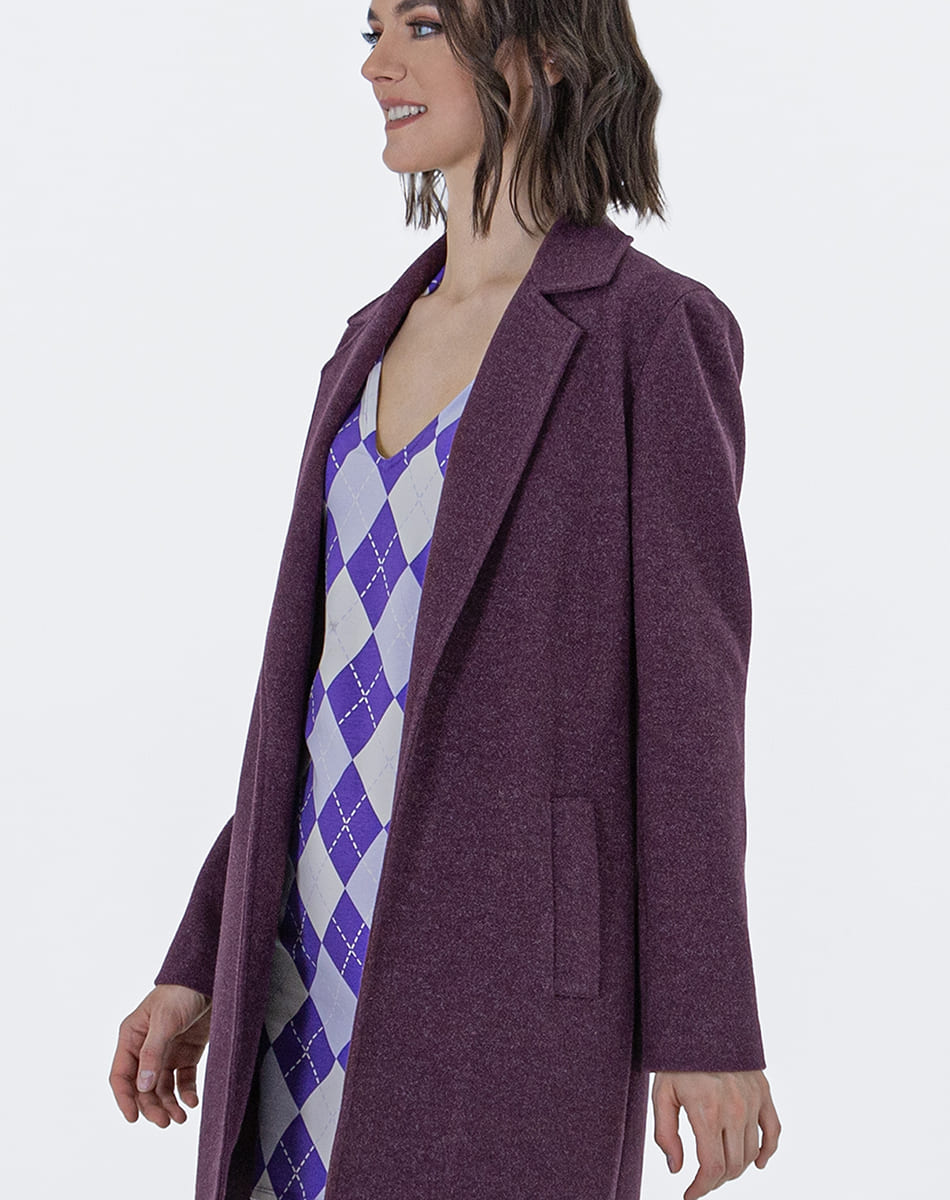 Open Midi Coat