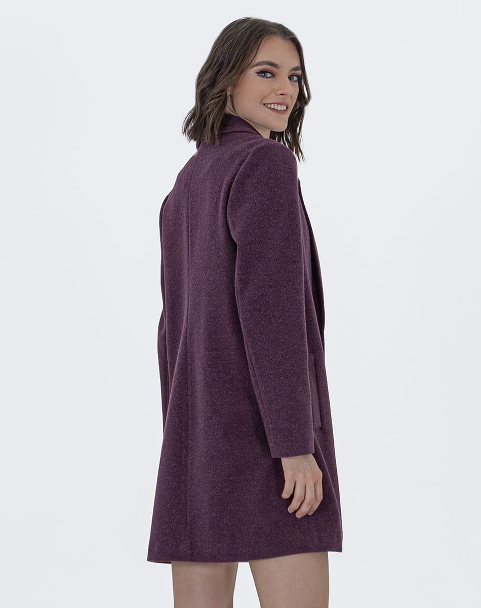 Open Midi Coat