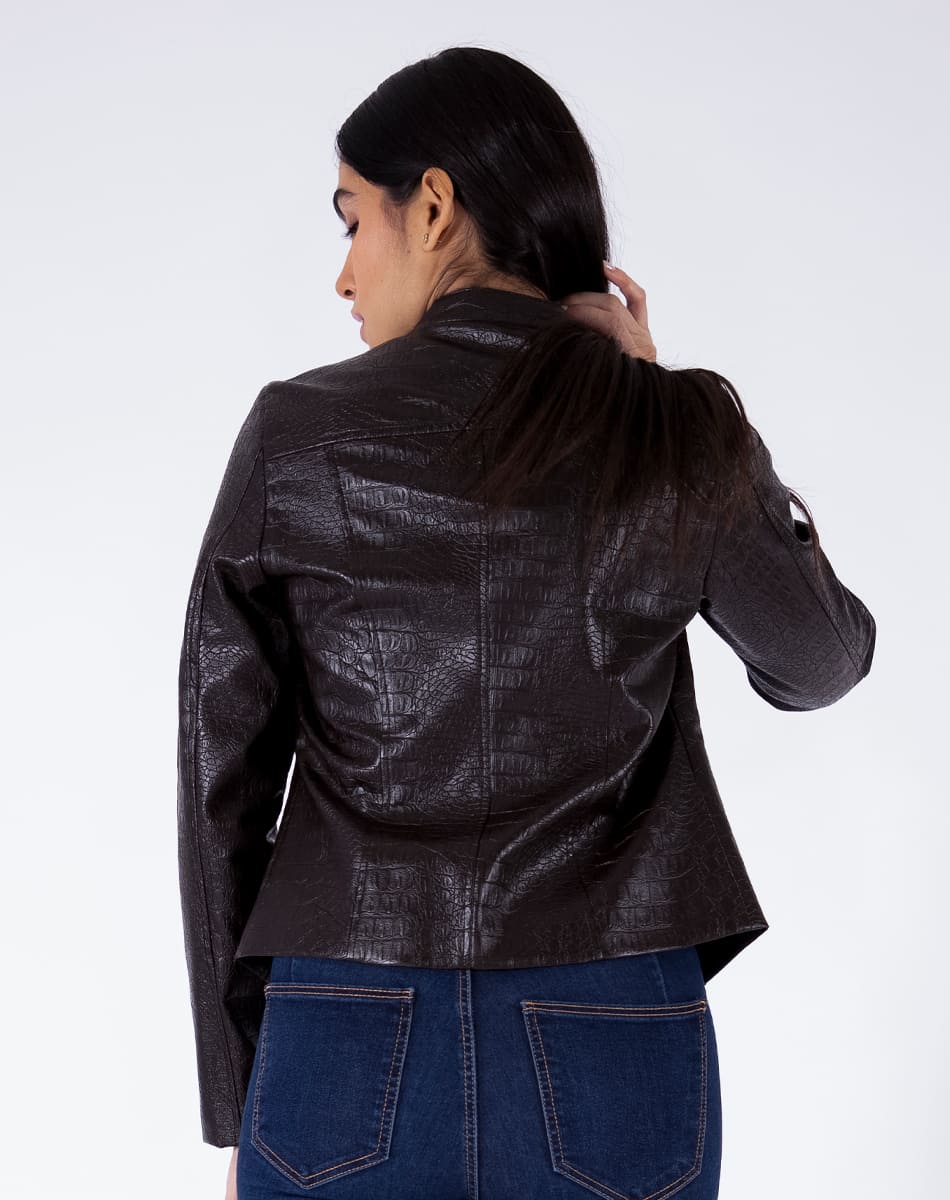 Vinyl Leather Jacket