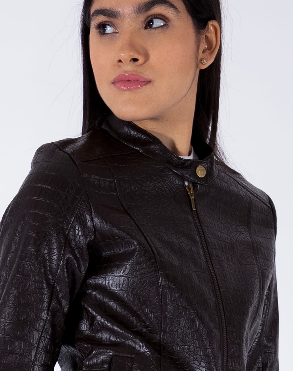 Vinyl Leather Jacket