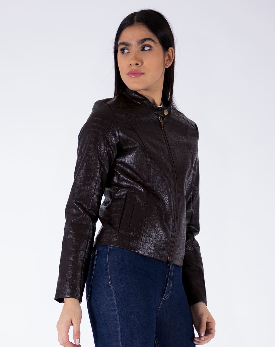 Vinyl Leather Jacket