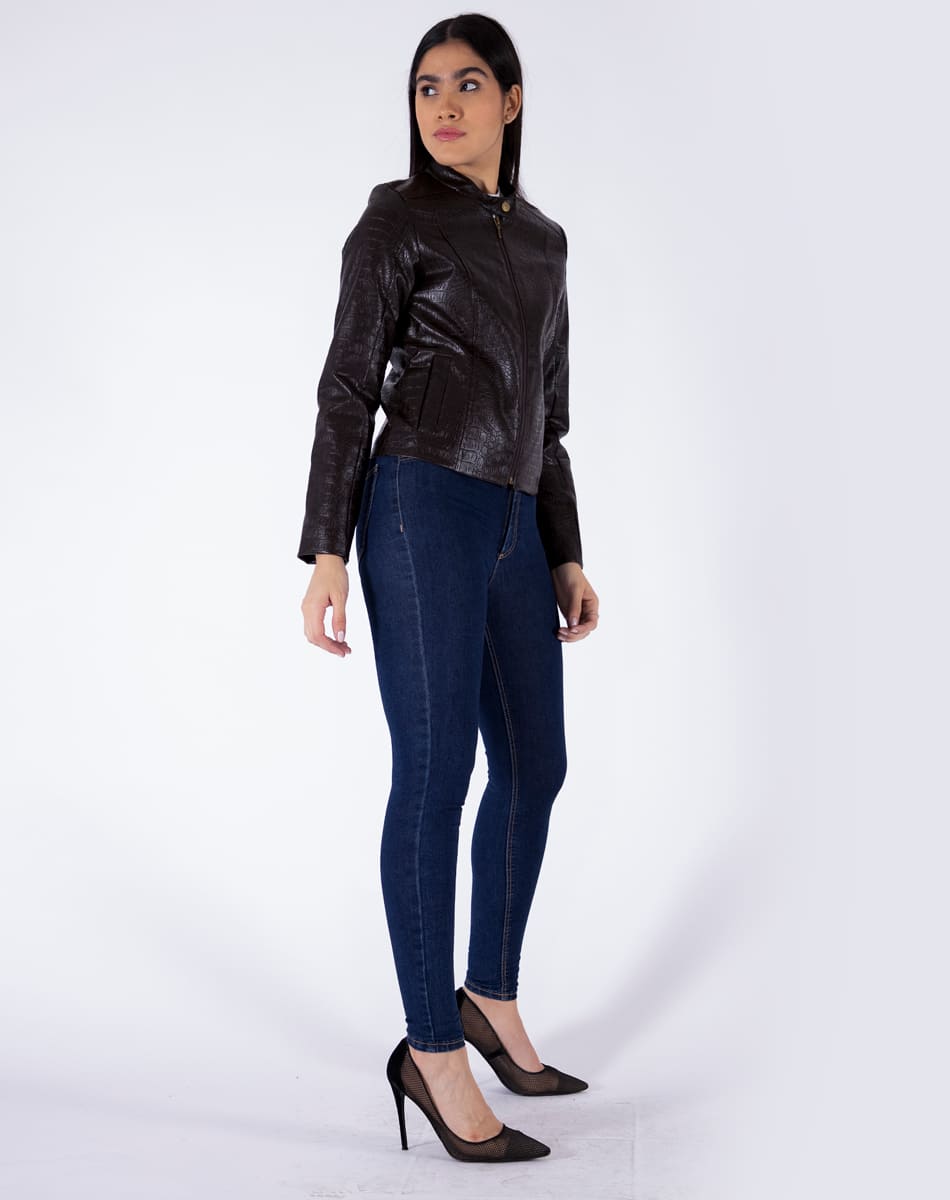 Vinyl Leather Jacket