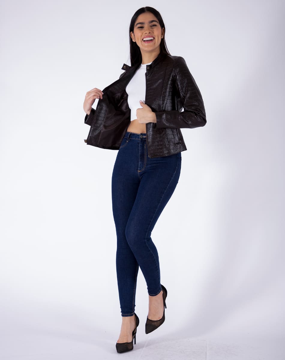 Vinyl Leather Jacket