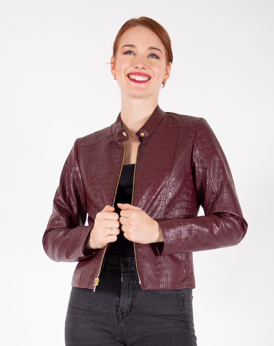 Vinyl Leather Jacket