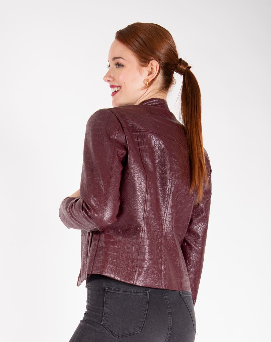 Vinyl Leather Jacket