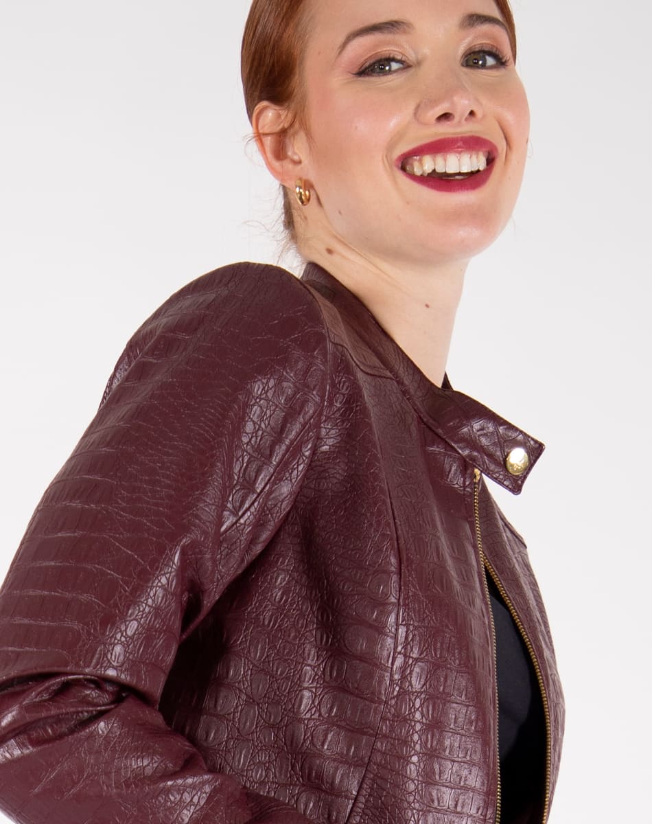 Vinyl Leather Jacket