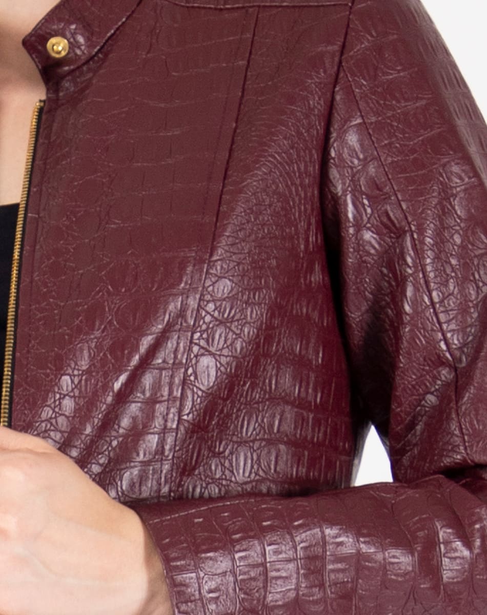 Vinyl Leather Jacket