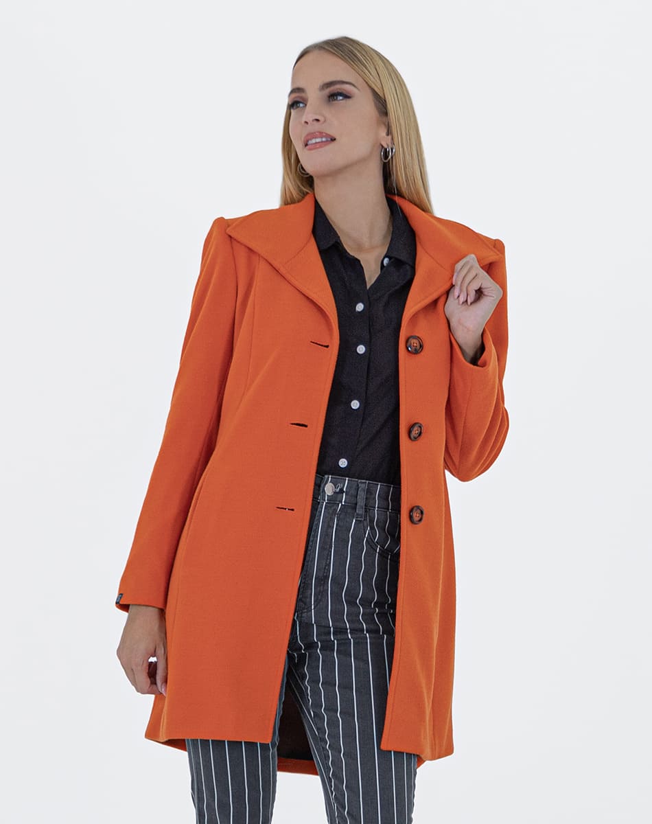 Elegant Coat With Pockets