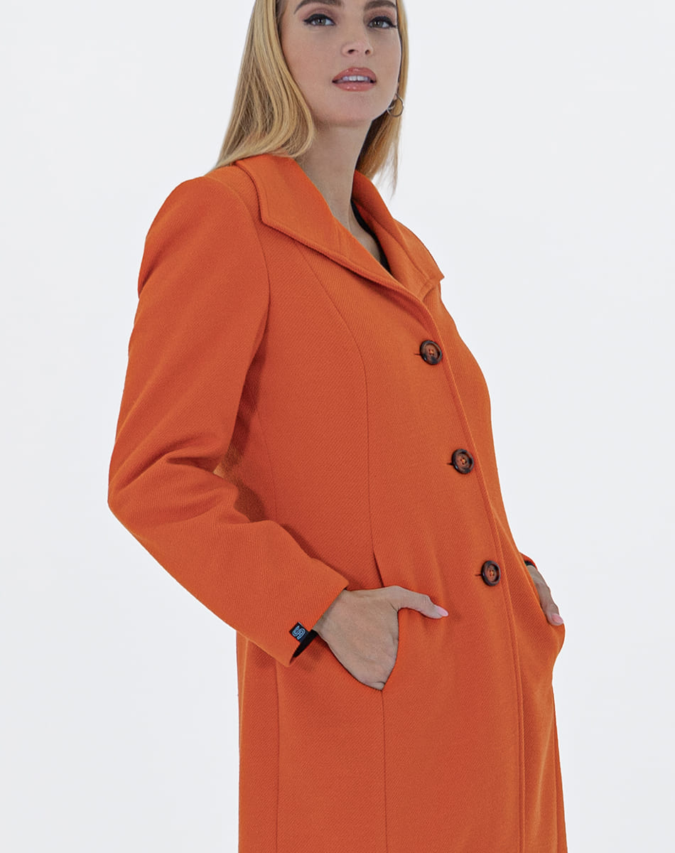 Elegant Coat With Pockets