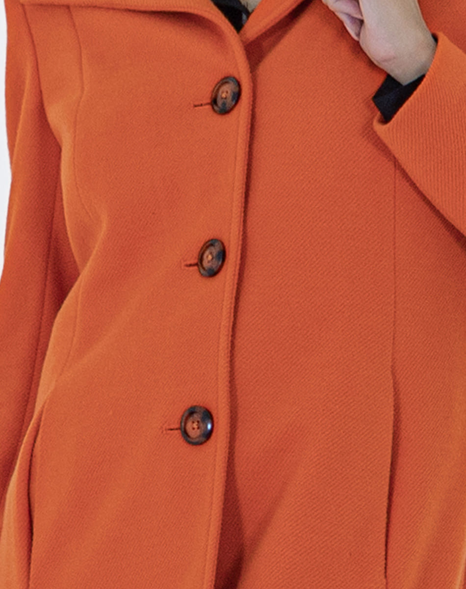Elegant Coat With Pockets
