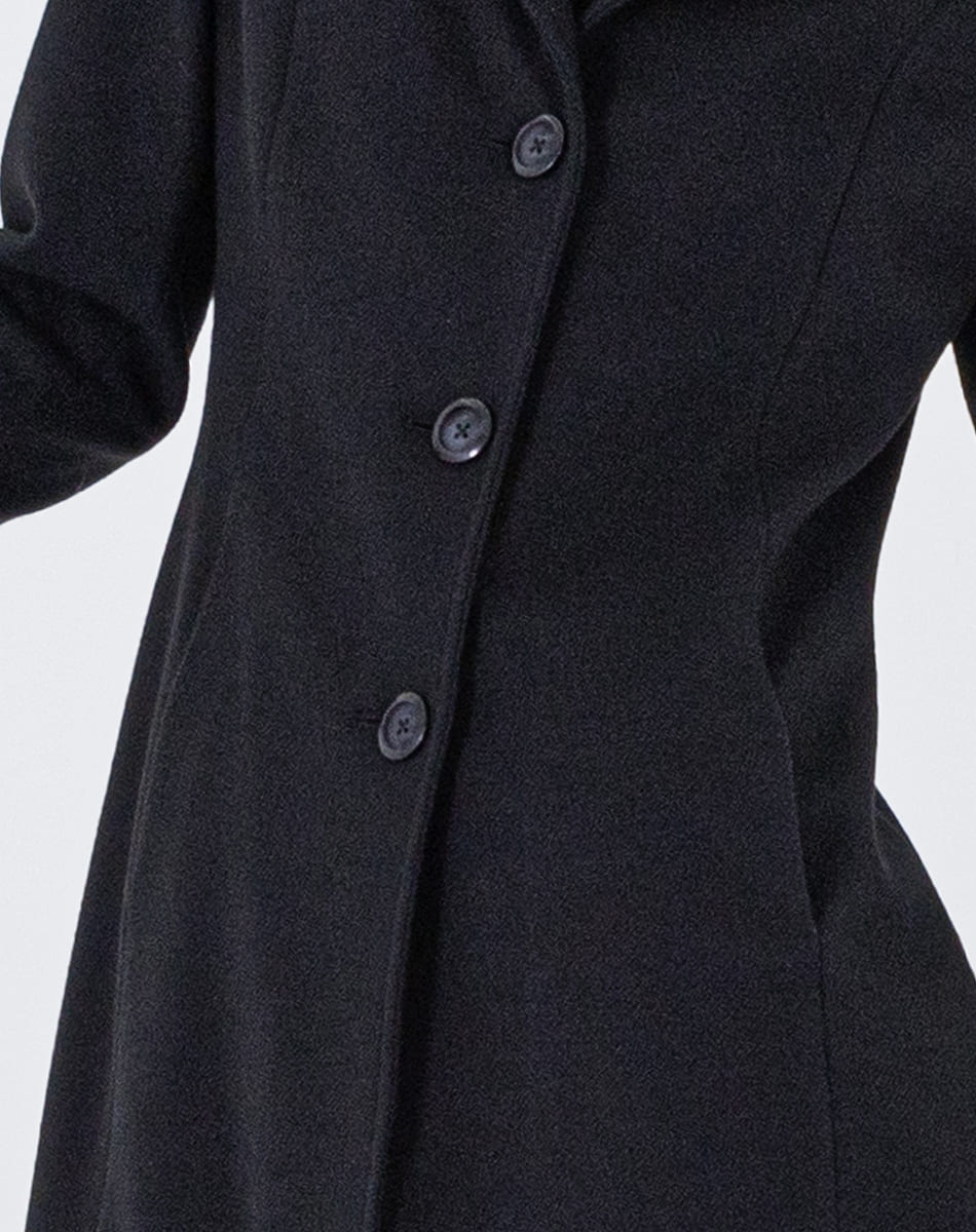 Elegant Coat With Pockets