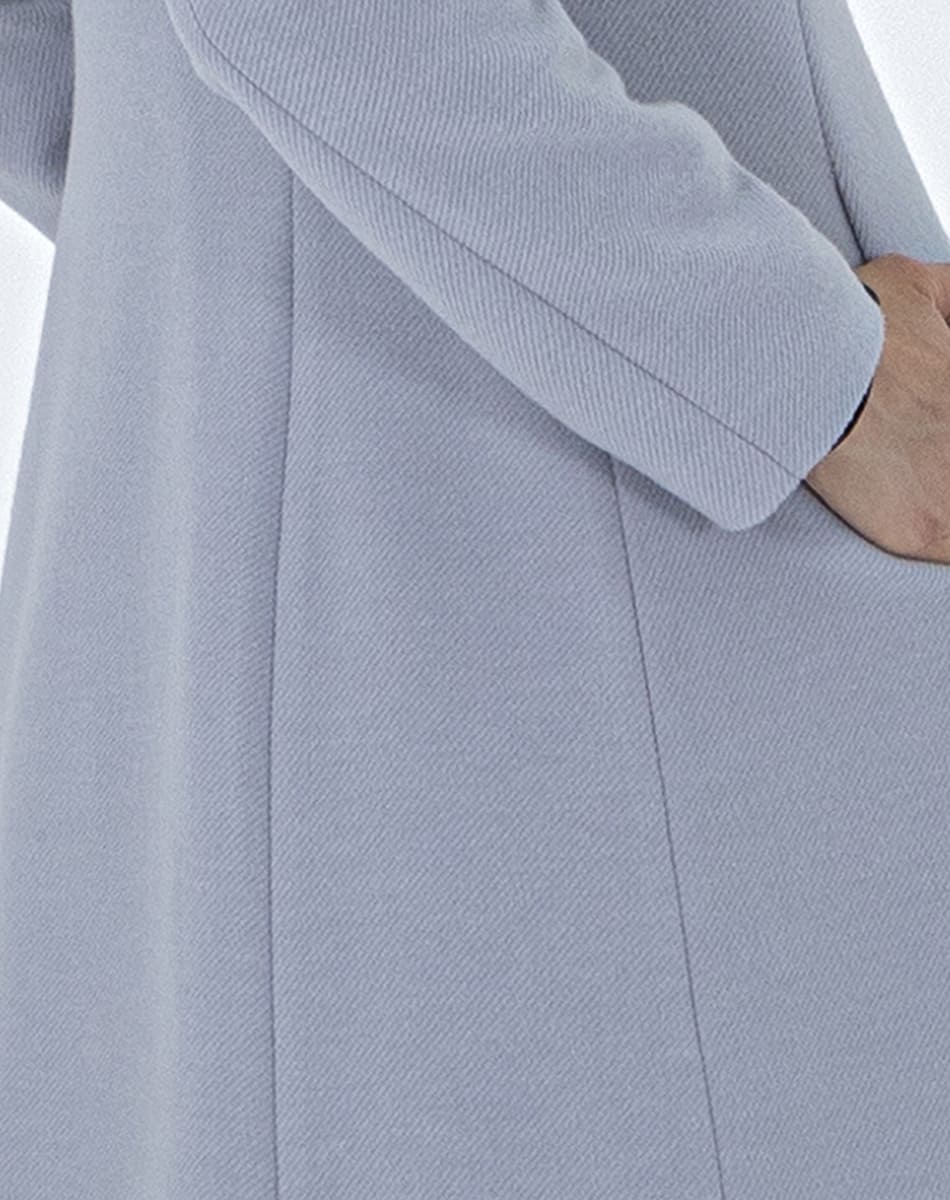 High neck coat