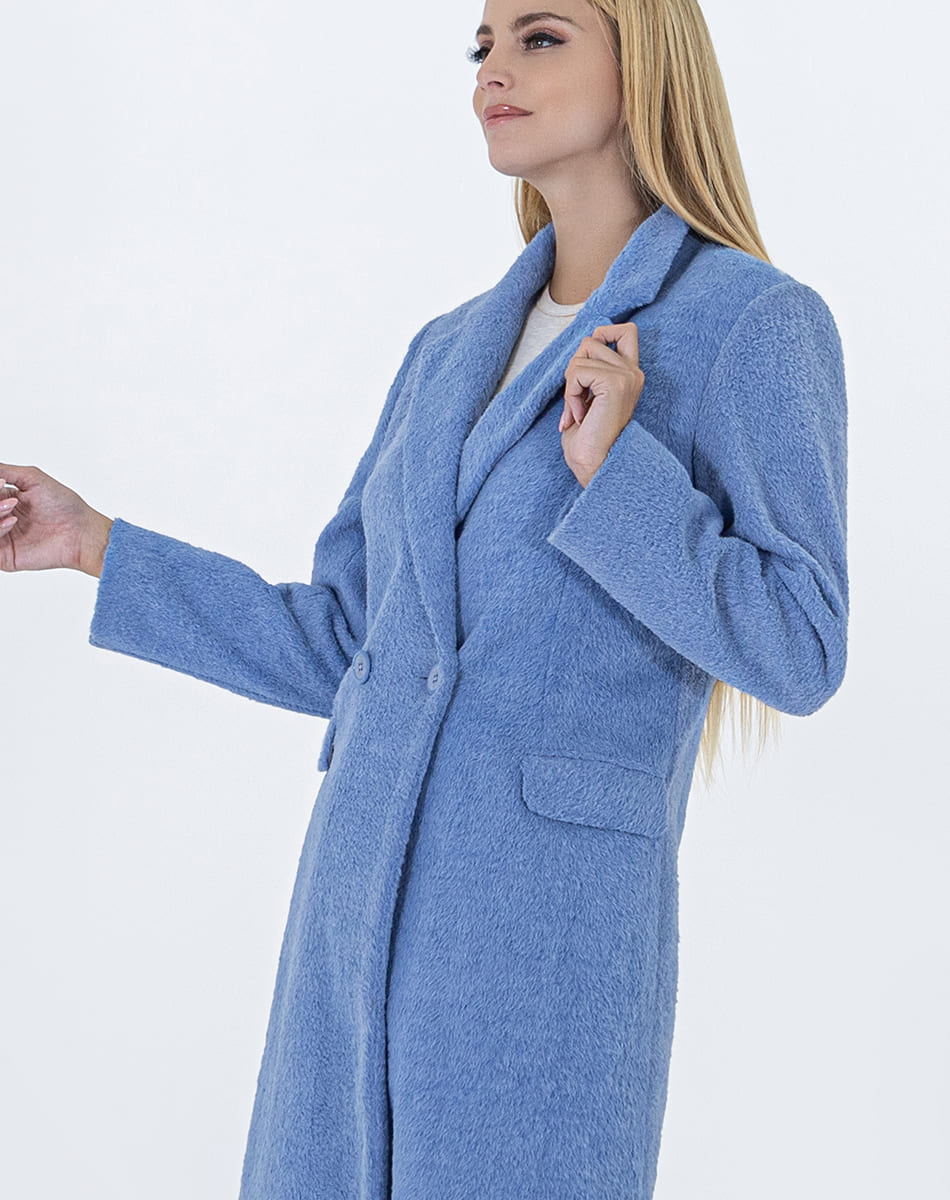 double breasted coat whit flaped