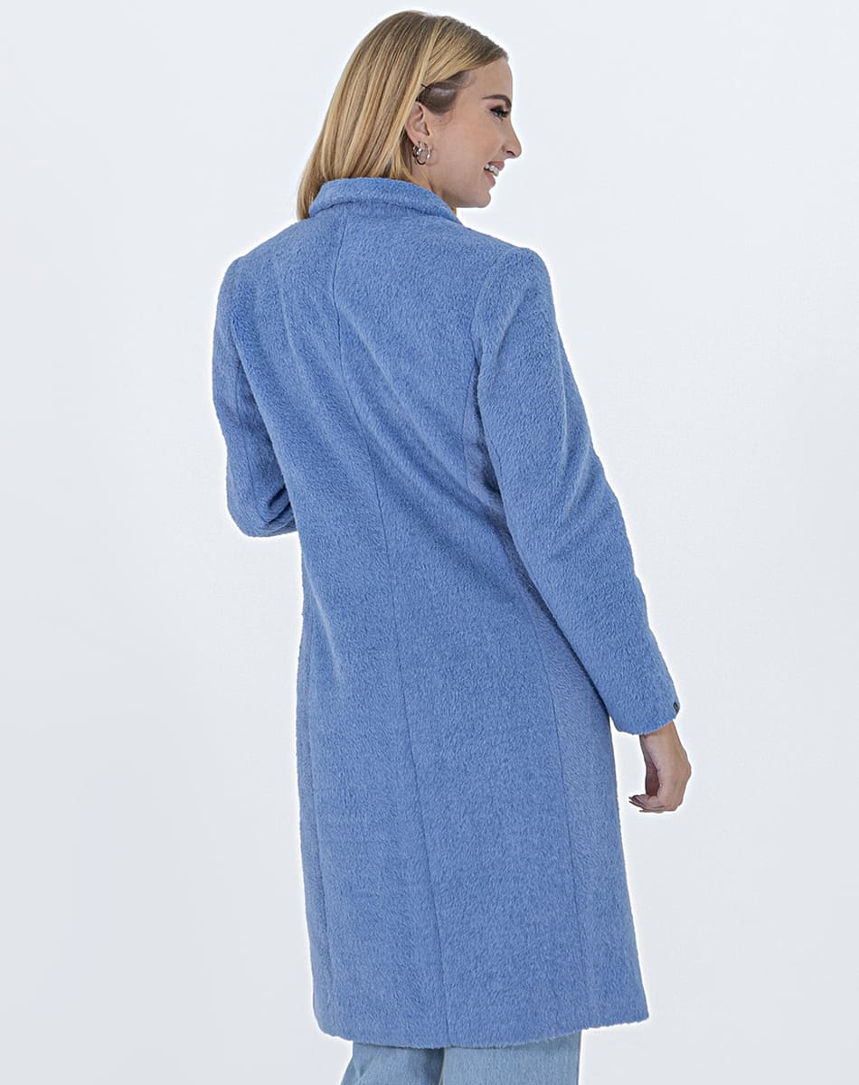 double breasted coat whit flaped