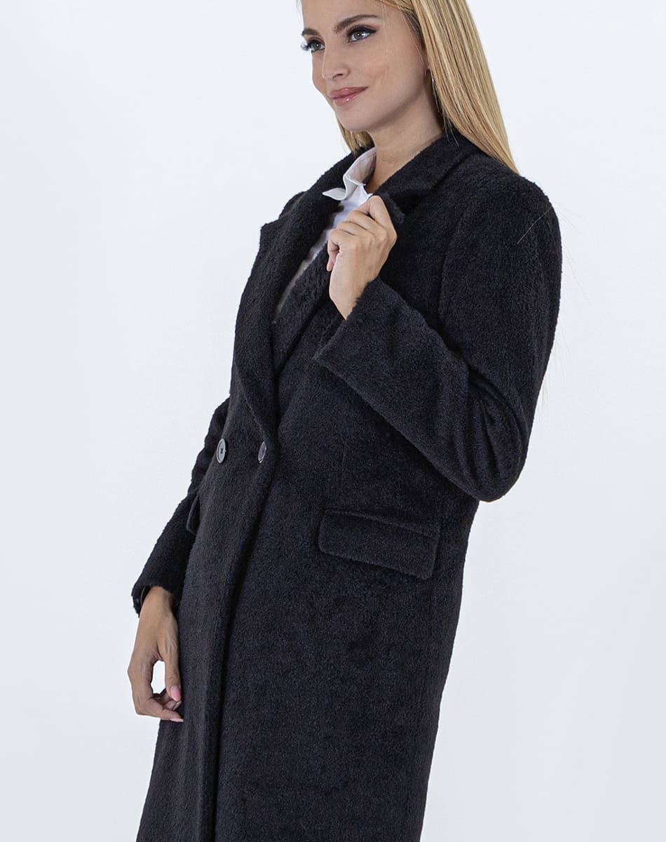 double breasted coat whit flaped