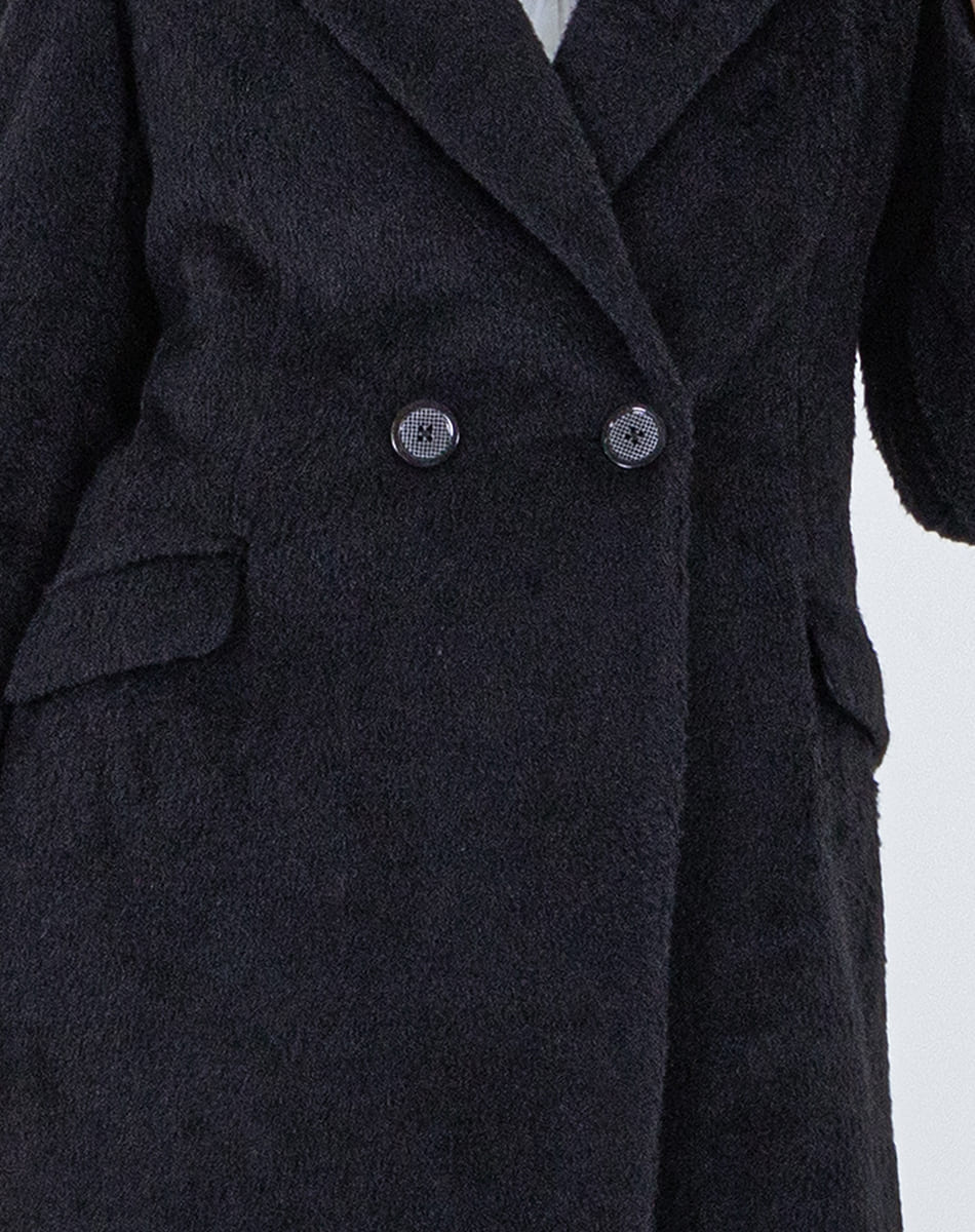 double breasted coat whit flaped
