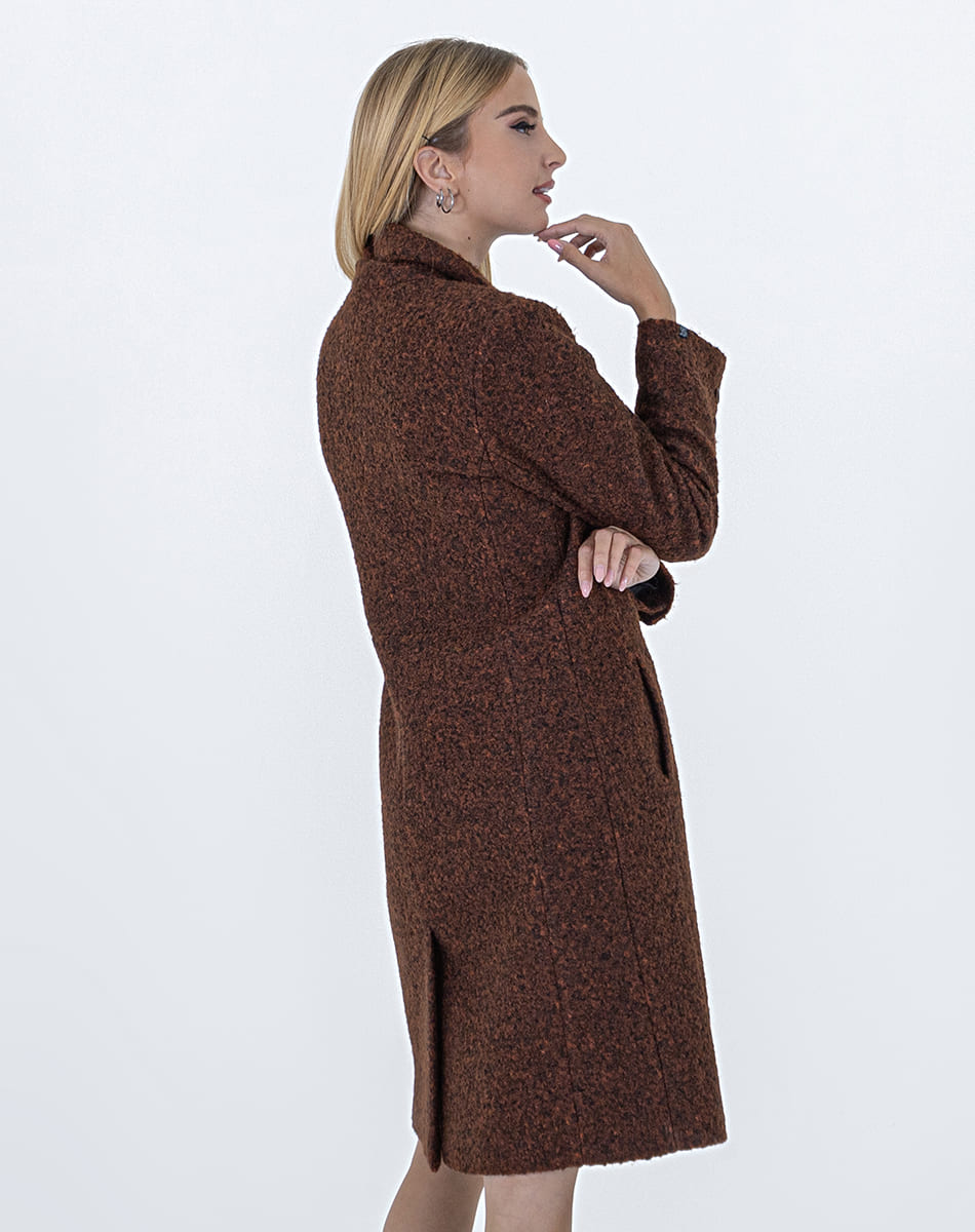 Bouclé coat