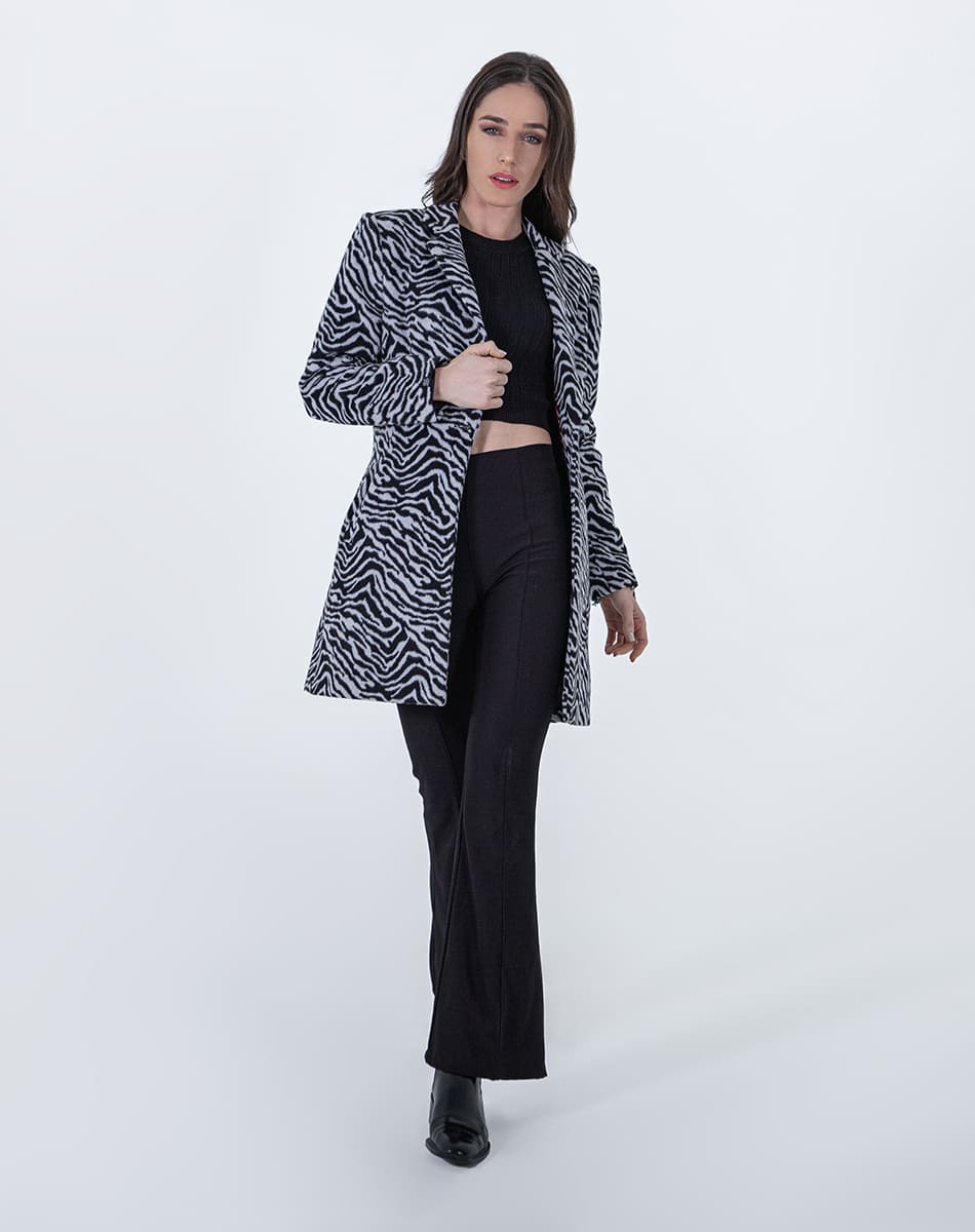 Short Printed Coat