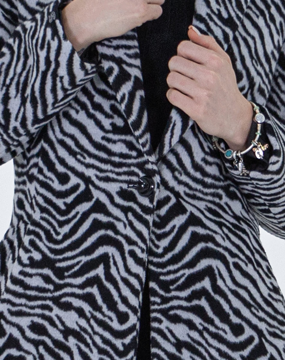 Short Printed Coat