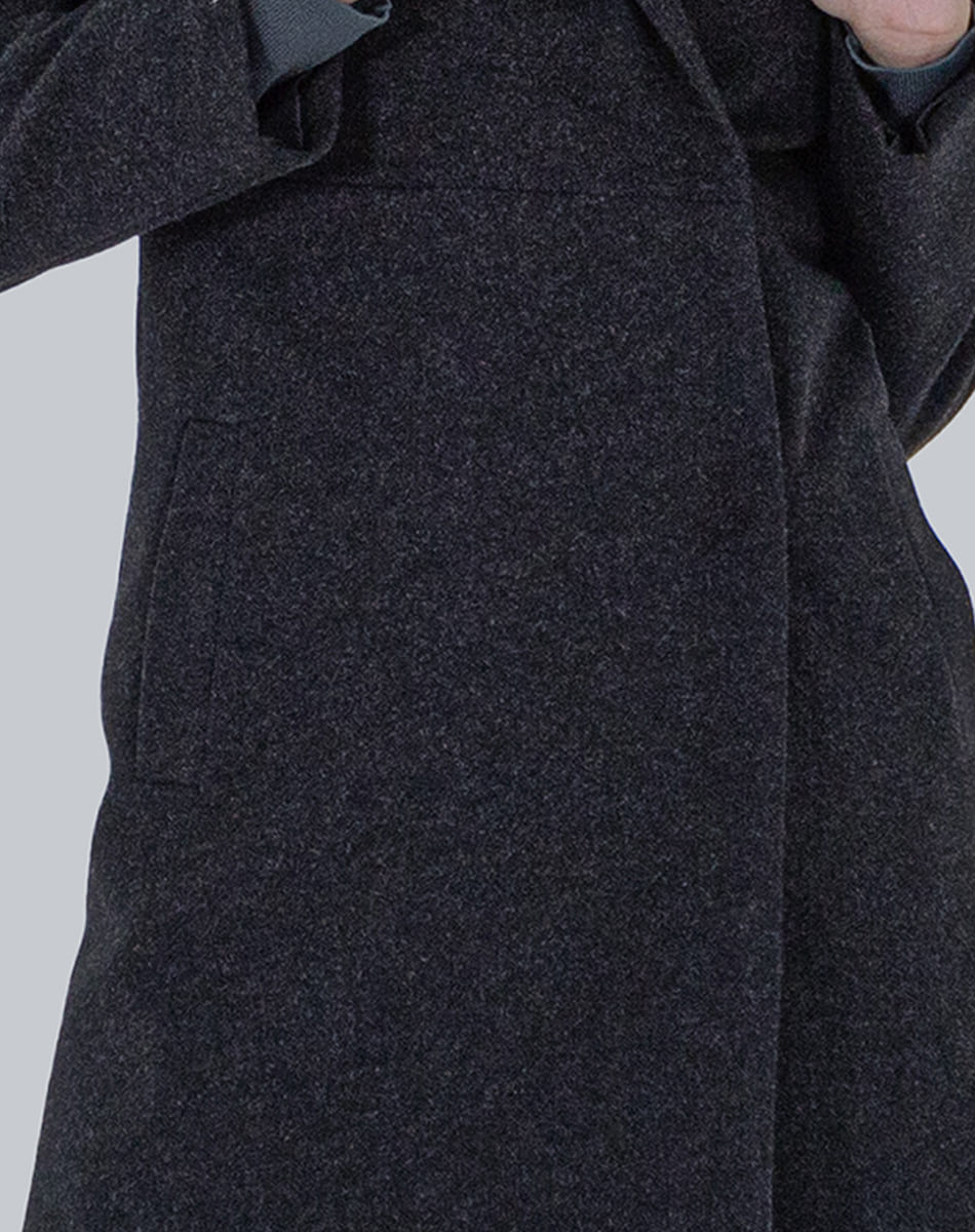 Mao collar coat