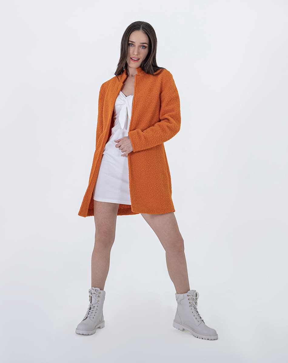 Open Straight Coat