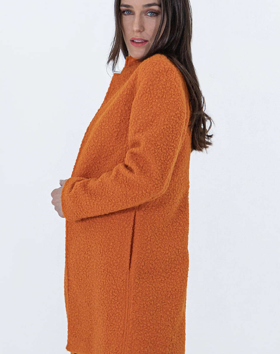 Open Straight Coat