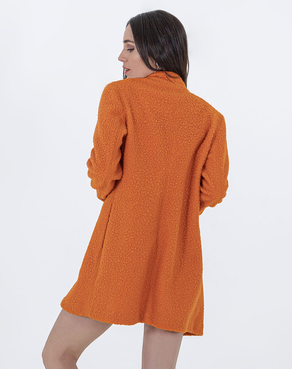 Open Straight Coat