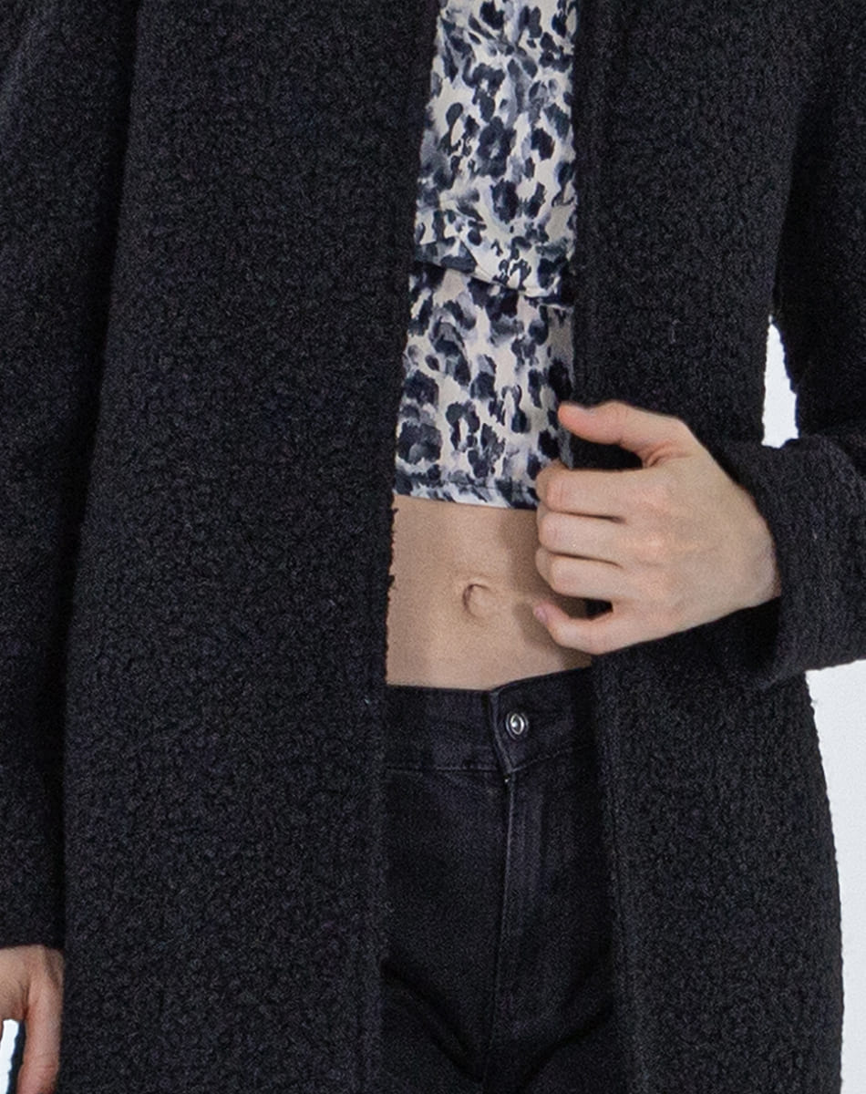 Open Straight Coat