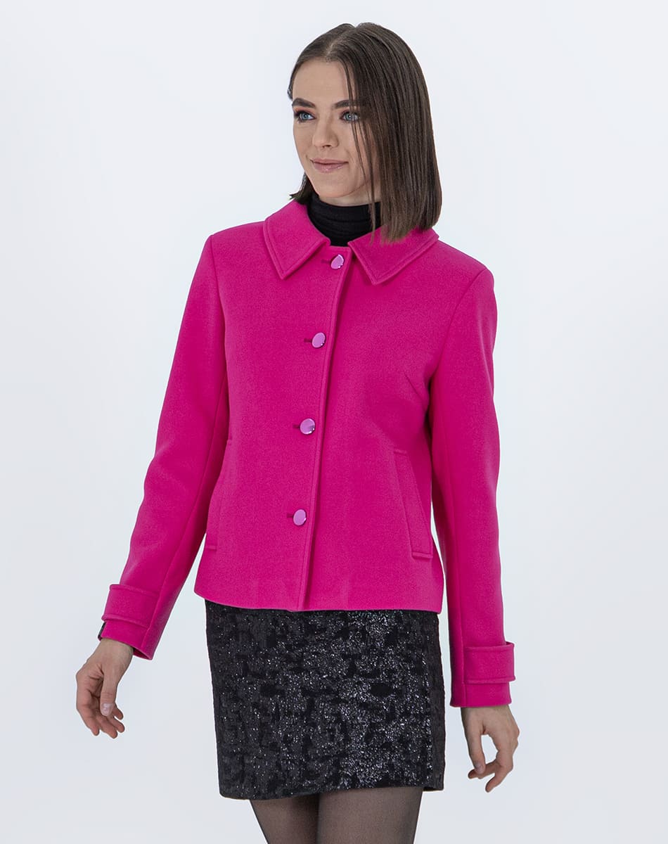 Three Quarter Sleeve Short Coat