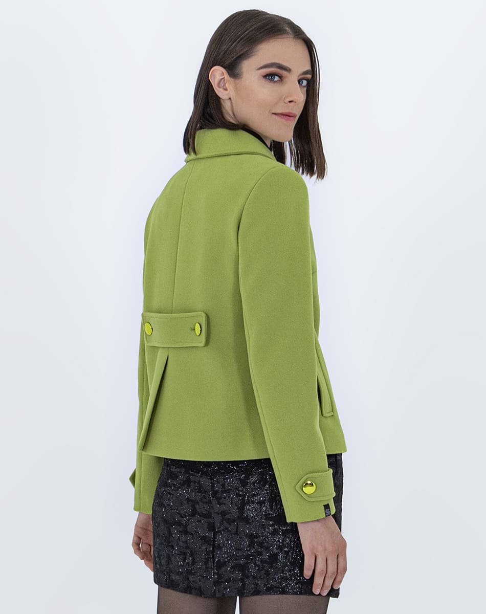 Three Quarter Sleeve Short Coat