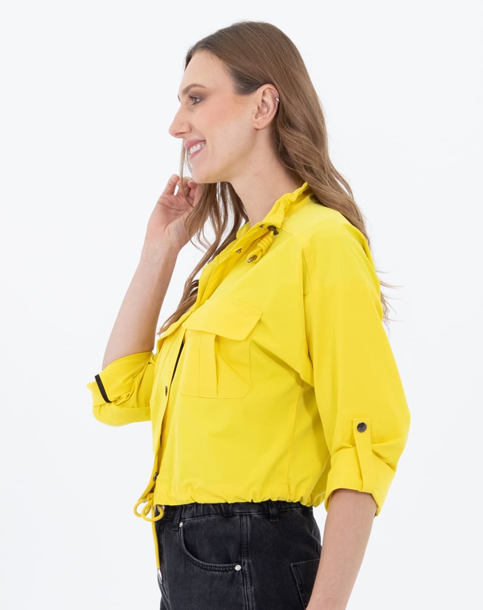 Trendy Girl short length raincoat