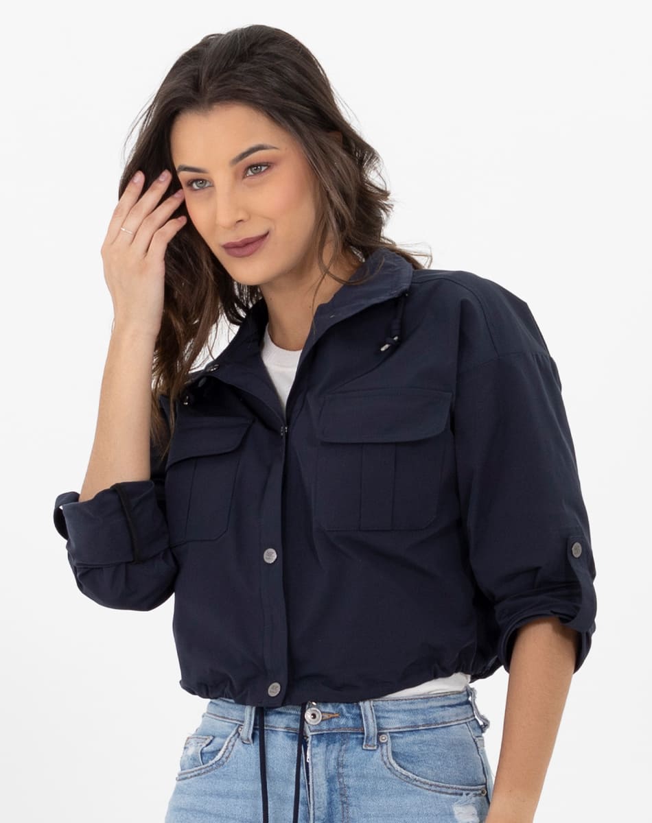 Trendy Girl short length raincoat