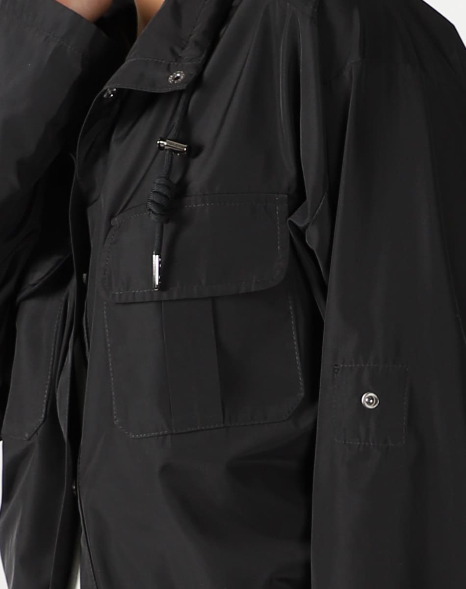 Trendy girl trench coat