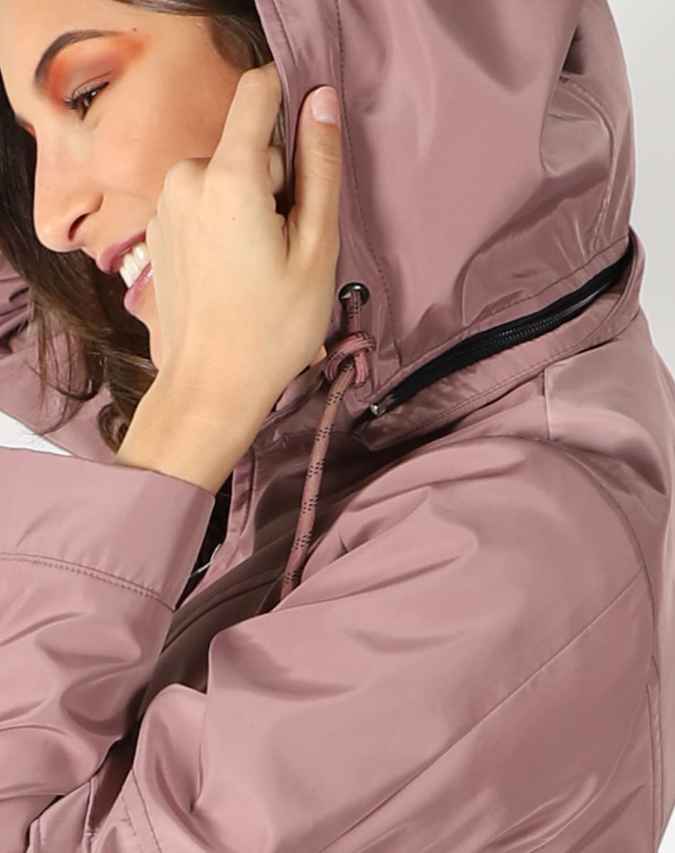 Trendy girl trench coat