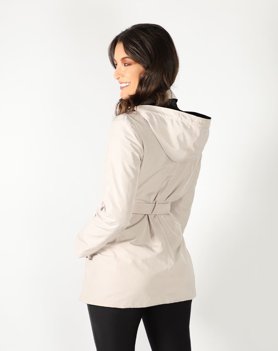 Double view trench coat