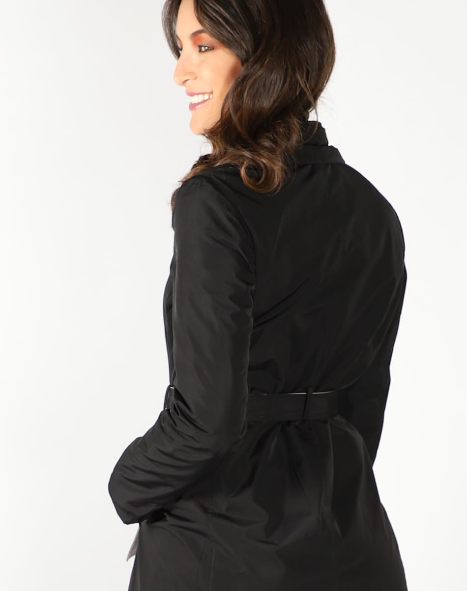 Double view trench coat