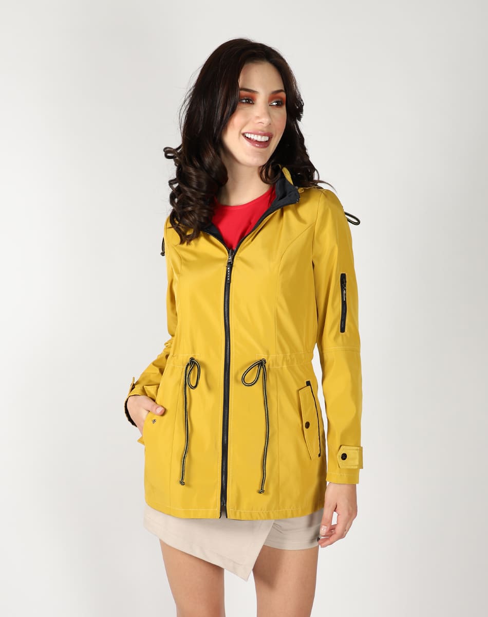 Reversible trench coat