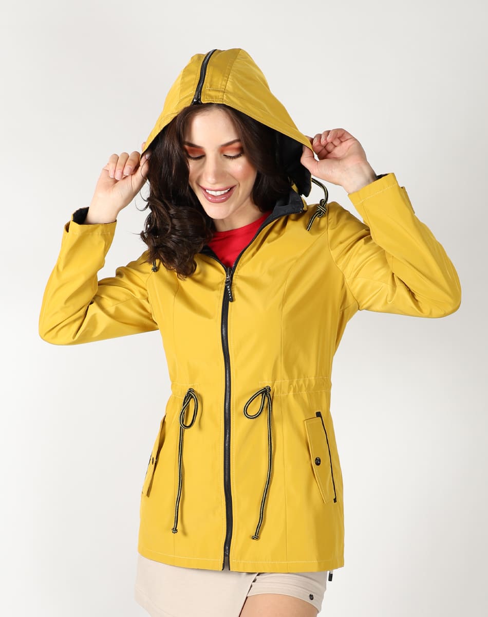 Reversible trench coat