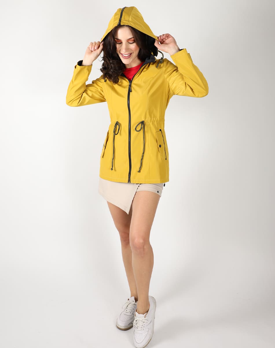 Reversible trench coat