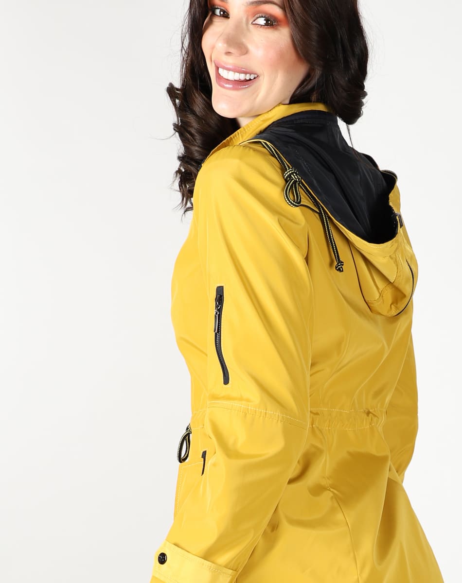 Reversible trench coat