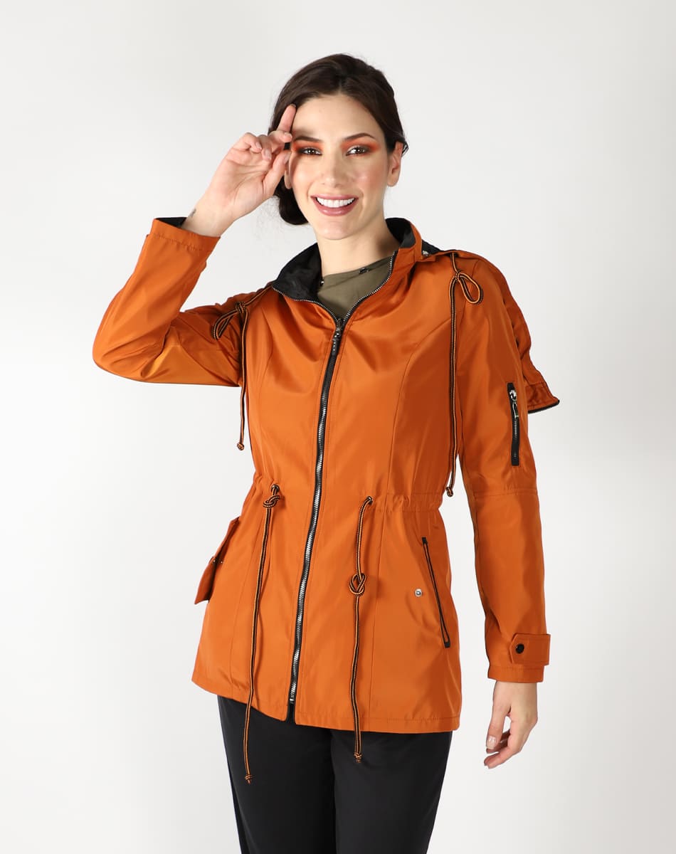 Reversible trench coat