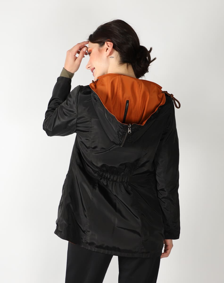 Reversible trench coat