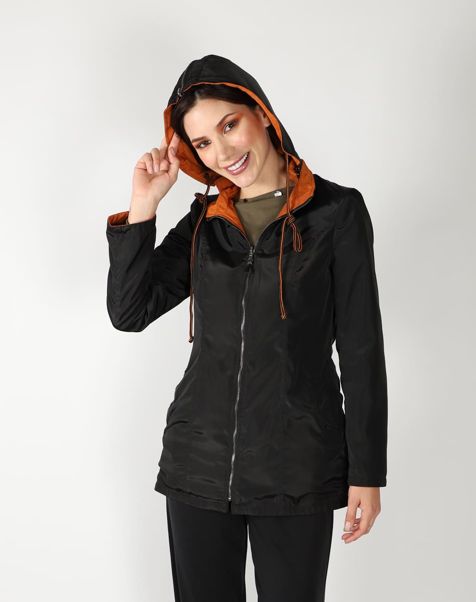 Reversible trench coat