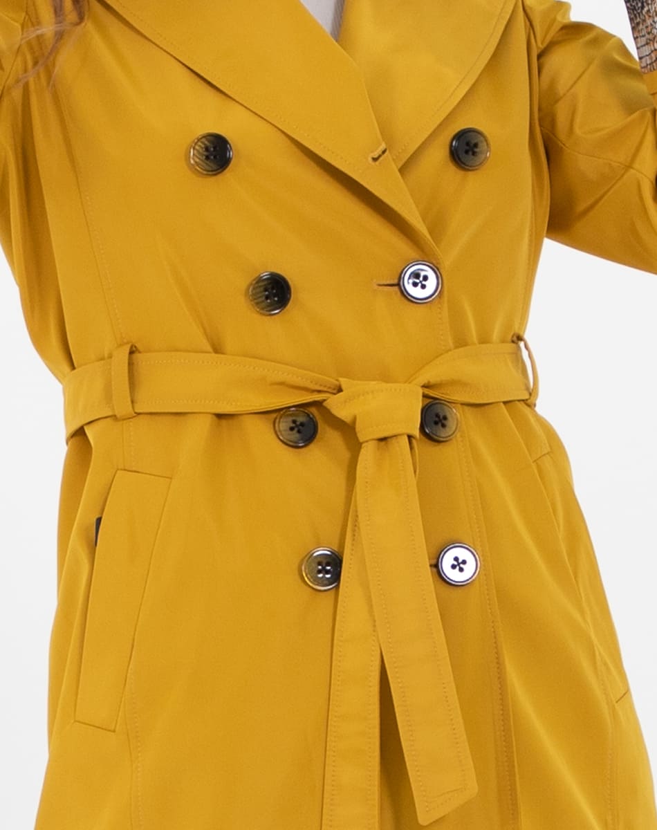 Long raincoat