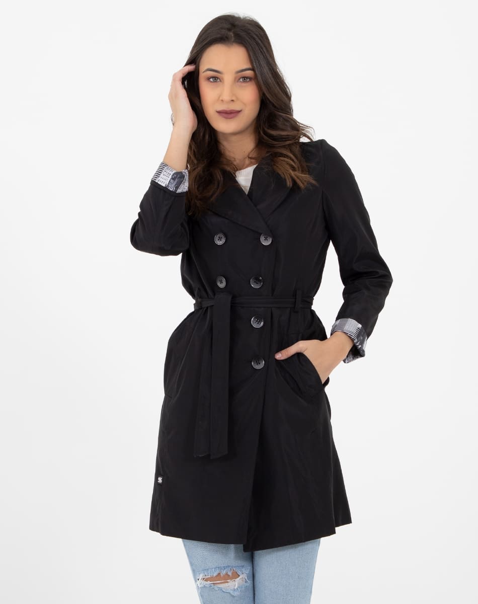 Long raincoat