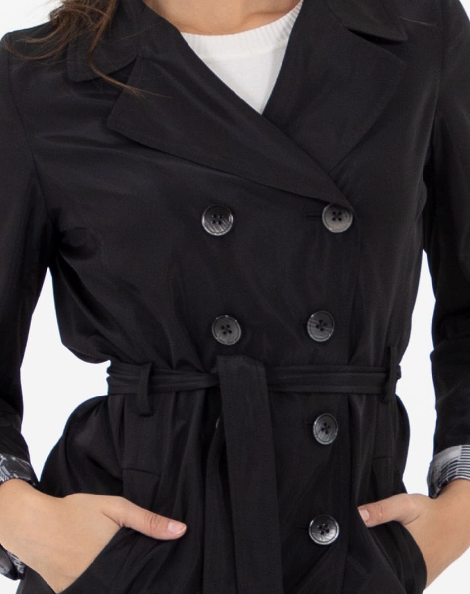 Long raincoat