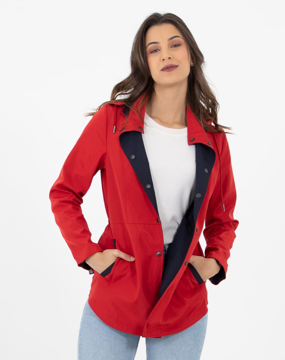 Reversible raincoat