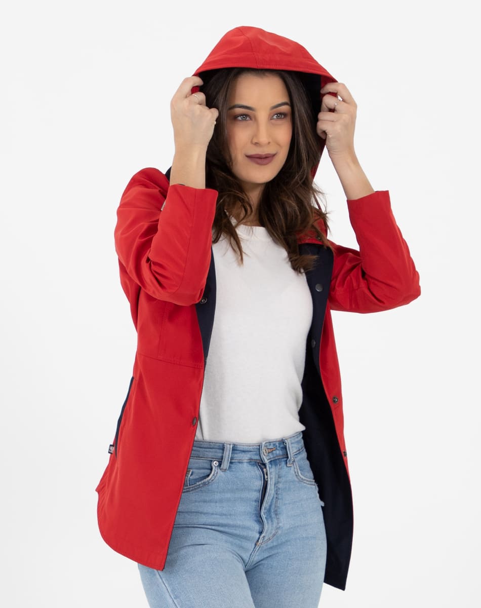 Reversible raincoat
