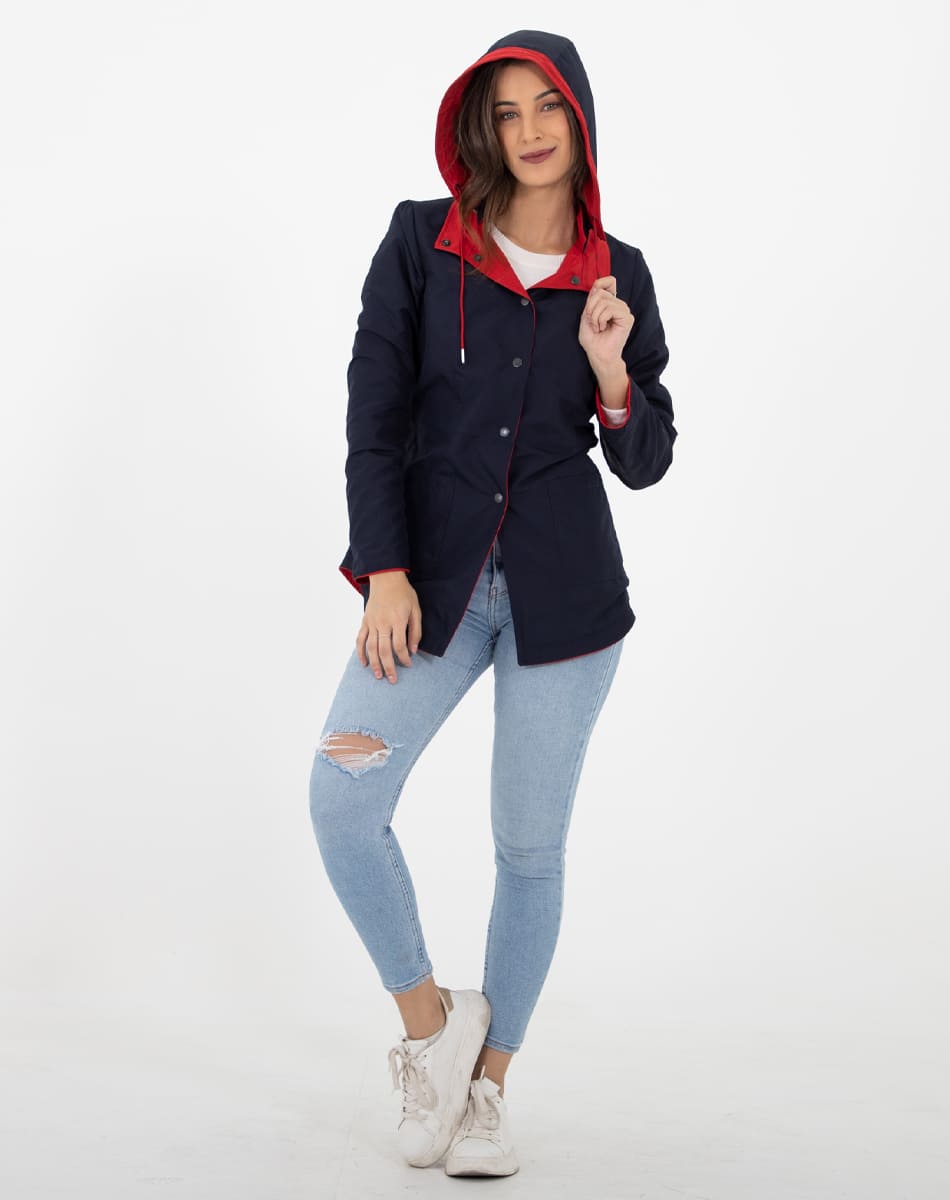 Reversible raincoat