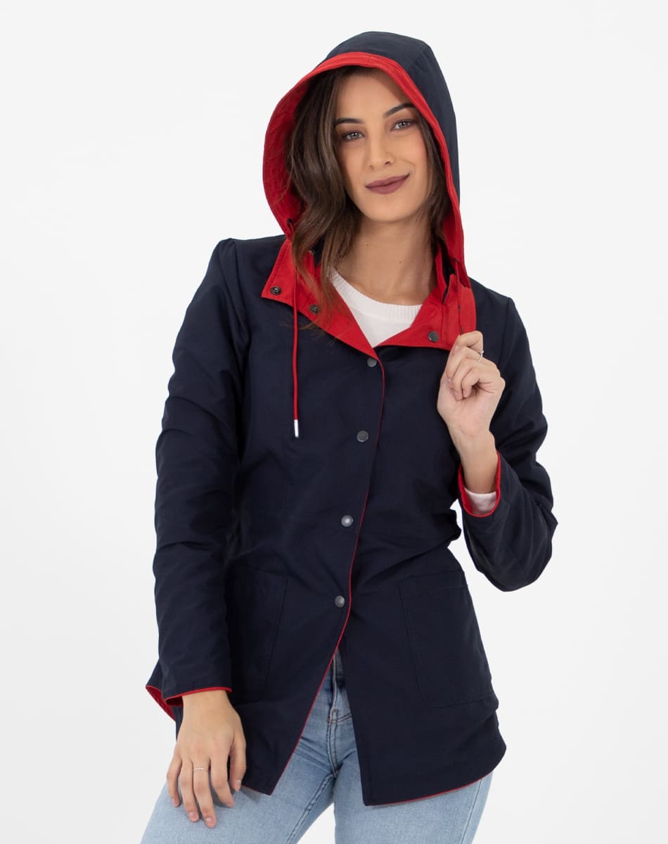 Reversible raincoat